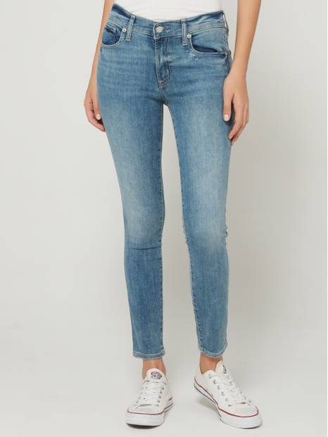 True Skinny Mid-Rise Jeans