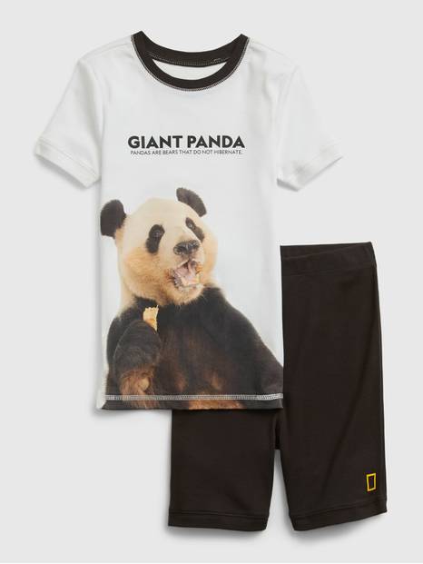 GapKids &#124 National Geographic Giant Panda Graphic PJ Set 