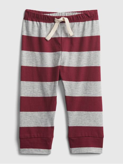 Baby 100% Organic Cotton Mix and Match Stripe Pull-On Pants