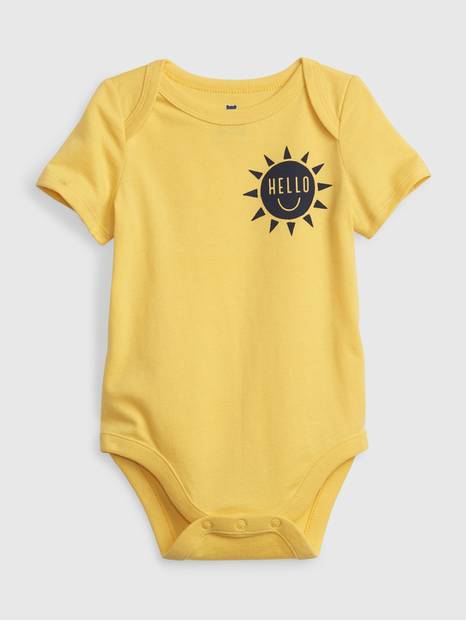 لباس قطعة واحدة ميكس اند ماتش 100‏% قطن عضوي للأطفال الرضع