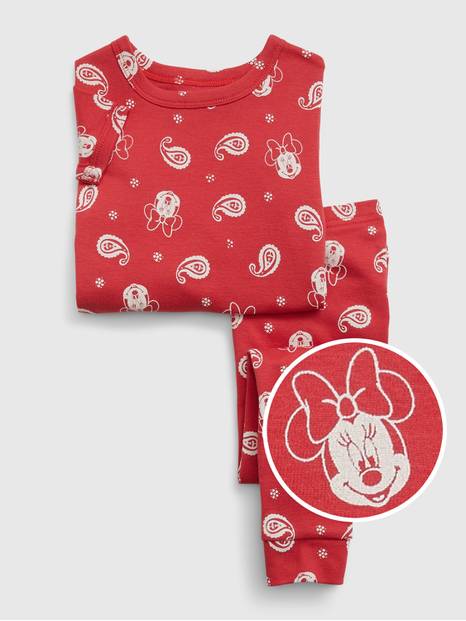 babyGap &#124 Disney 100% Organic Cotton Minnie Mouse PJ Set