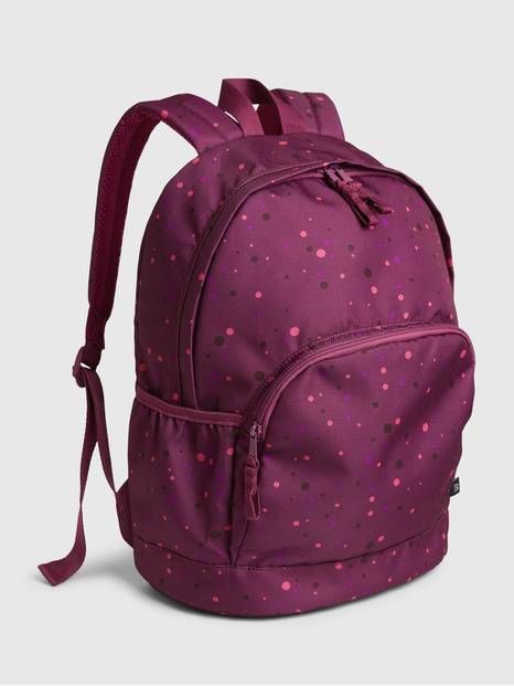 Kids Recycled Polka Dot Senior Backpack