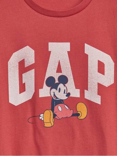 GapKids &#124 Disney 100% Organic Cotton Mickey Mouse Gap Logo T-Shirt