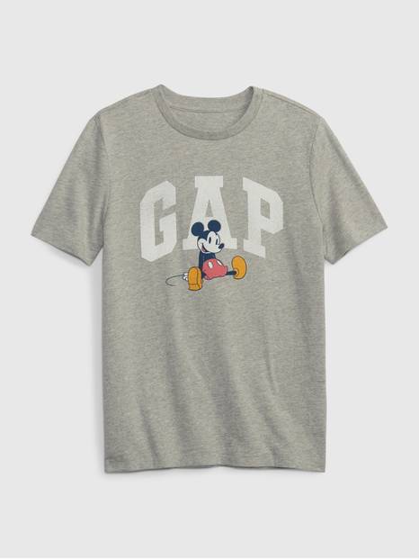 GapKids &#124 Disney 100% Organic Cotton Mickey Mouse Gap Logo T-Shirt