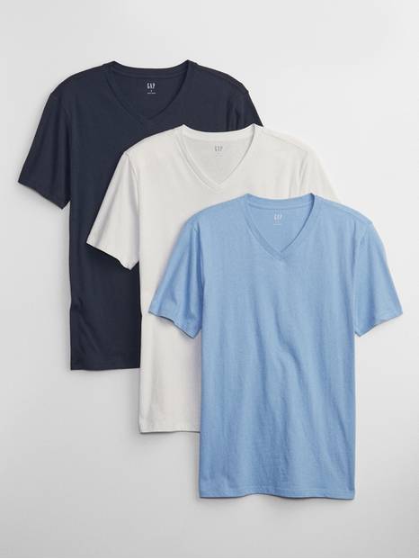 V-Neck T-Shirt (3-Pack)