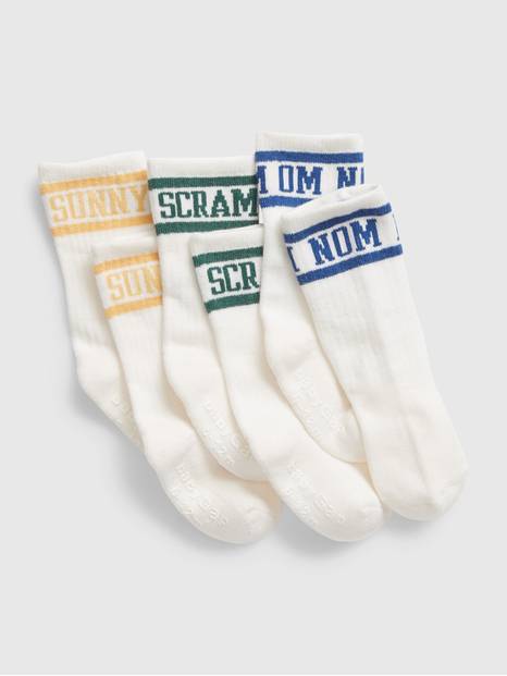 babyGap &#124 Sesame Street Crew Socks (3-Pack)