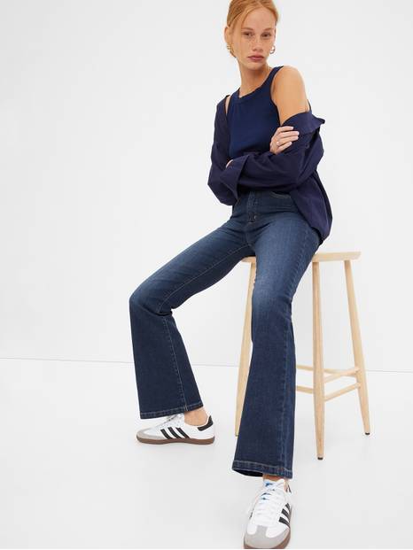 '70s Flare Jeans with Washwell