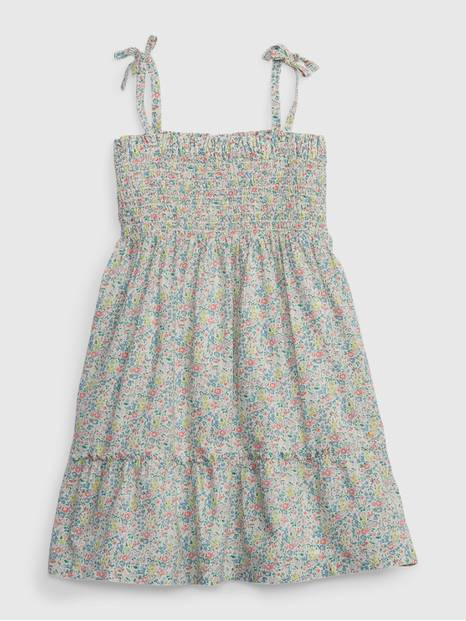 Toddler Smocked Tiered Dress