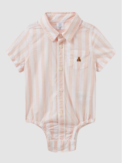 لباس قطعة واحدة بوبلين للأطفال الرضع