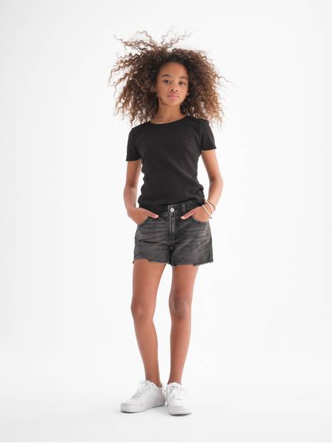 Kids Low Stride Denim Shorts with Washwell