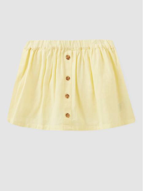 Kids Button-front Skirt