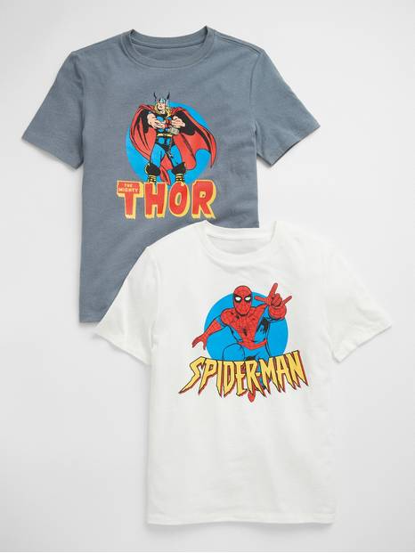GapKids &#124 Marvel Graphic T-Shirt (2-Pack)