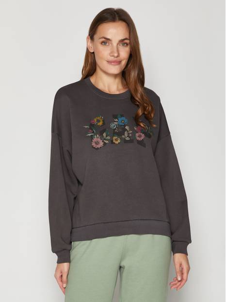 Vintage Soft Floral Gap Logo Sweatshirt
