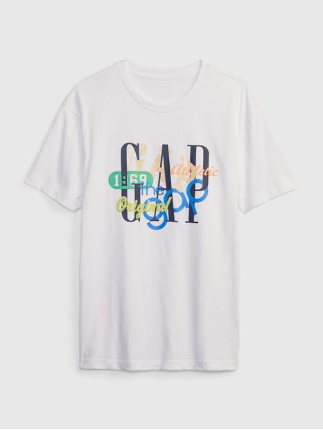 Mix Gap logo T-shirt