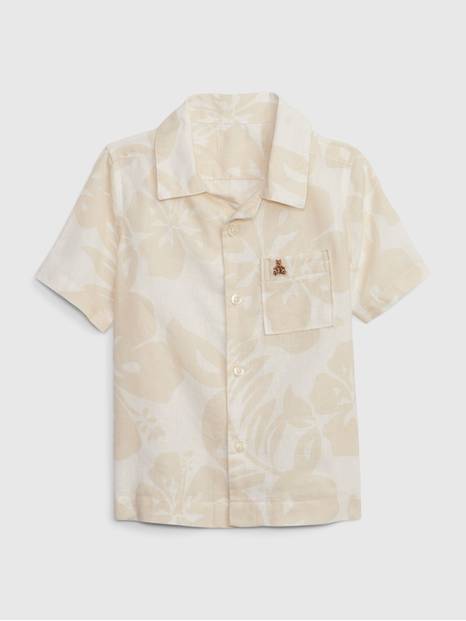 Toddler Linen-Cotton Shirt