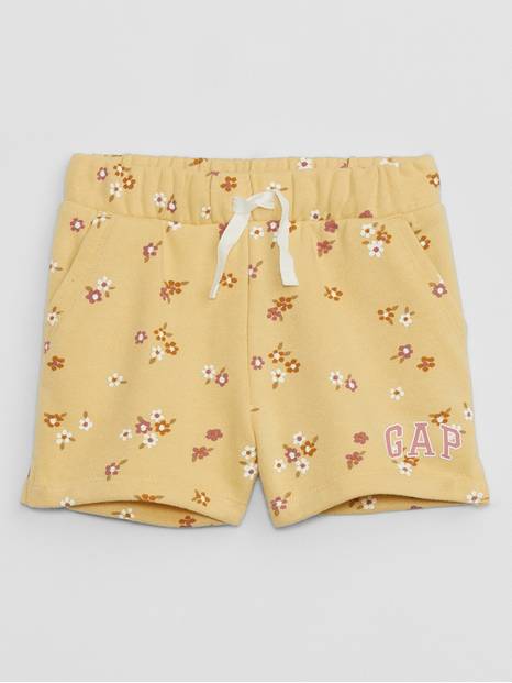 babyGap Logo Print Pull-On Shorts