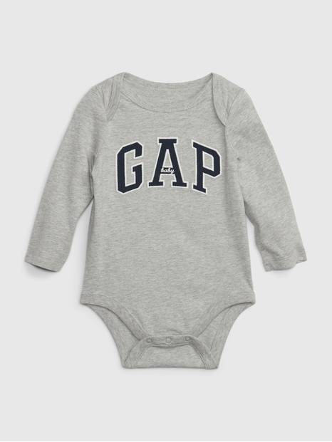 Baby 100% Organic Cotton Gap Athletic Logo Bodysuit