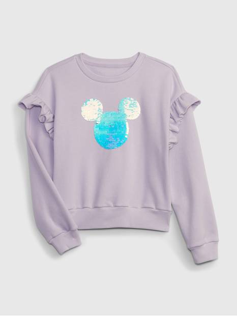 GapKids &#124 Disney Flippy-Sequin Graphic Sweatshirt